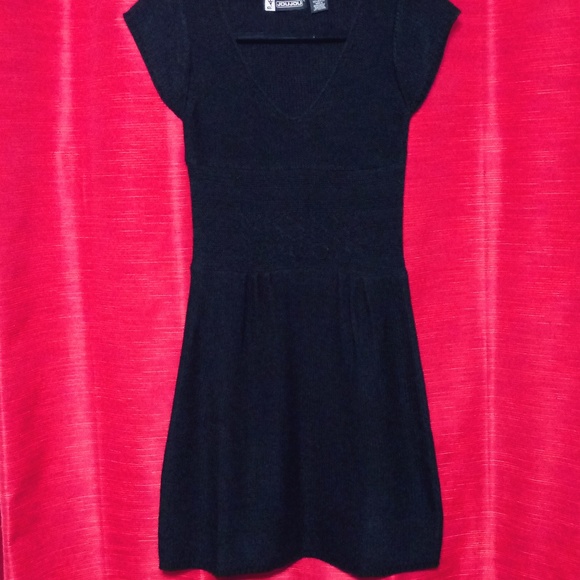 JouJou Women Sweater Dress V-Neck Size S - Picture 2 of 5